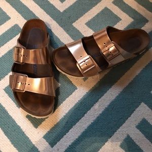 Rose Gold Birkenstock